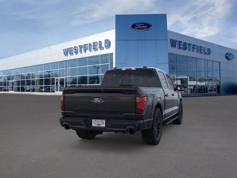 New 2026 Agate Black Metallic Ford XLT image 8