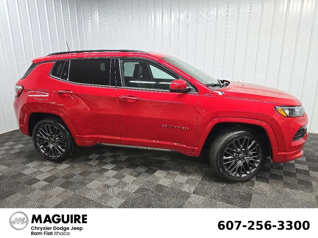 Used 2022 Red Jeep Limited image 1