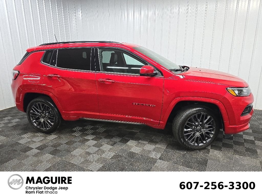 Used 2022 Red Line Jeep Limited image 1