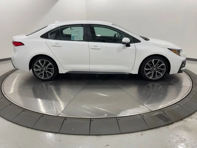 Used 2021 White Toyota SE image 6