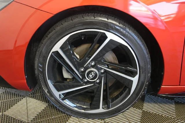 Used 2021 Lava Orange Hyundai N Line image 9