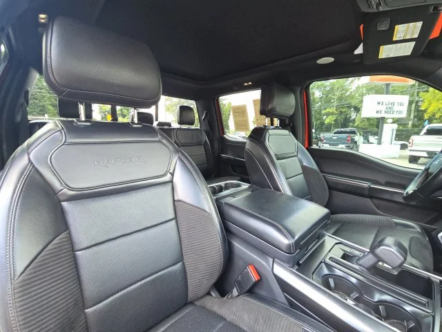 Certified Used 2022 Orange Ford Raptor image 21