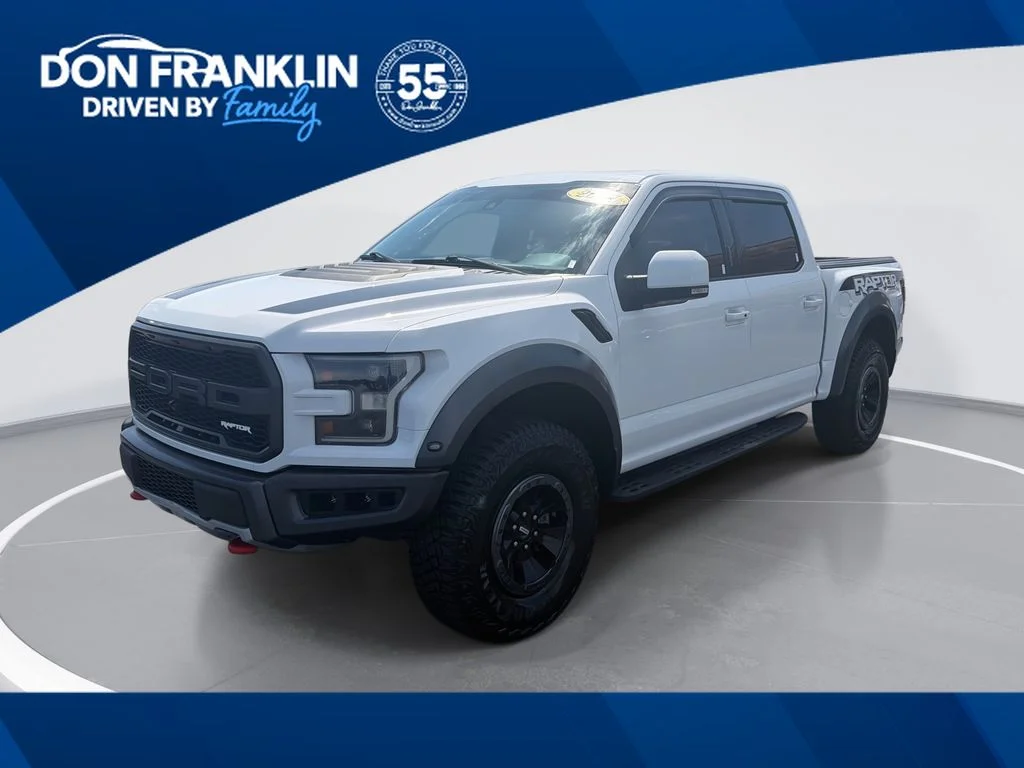 Used 2017 White Ford Raptor image 1