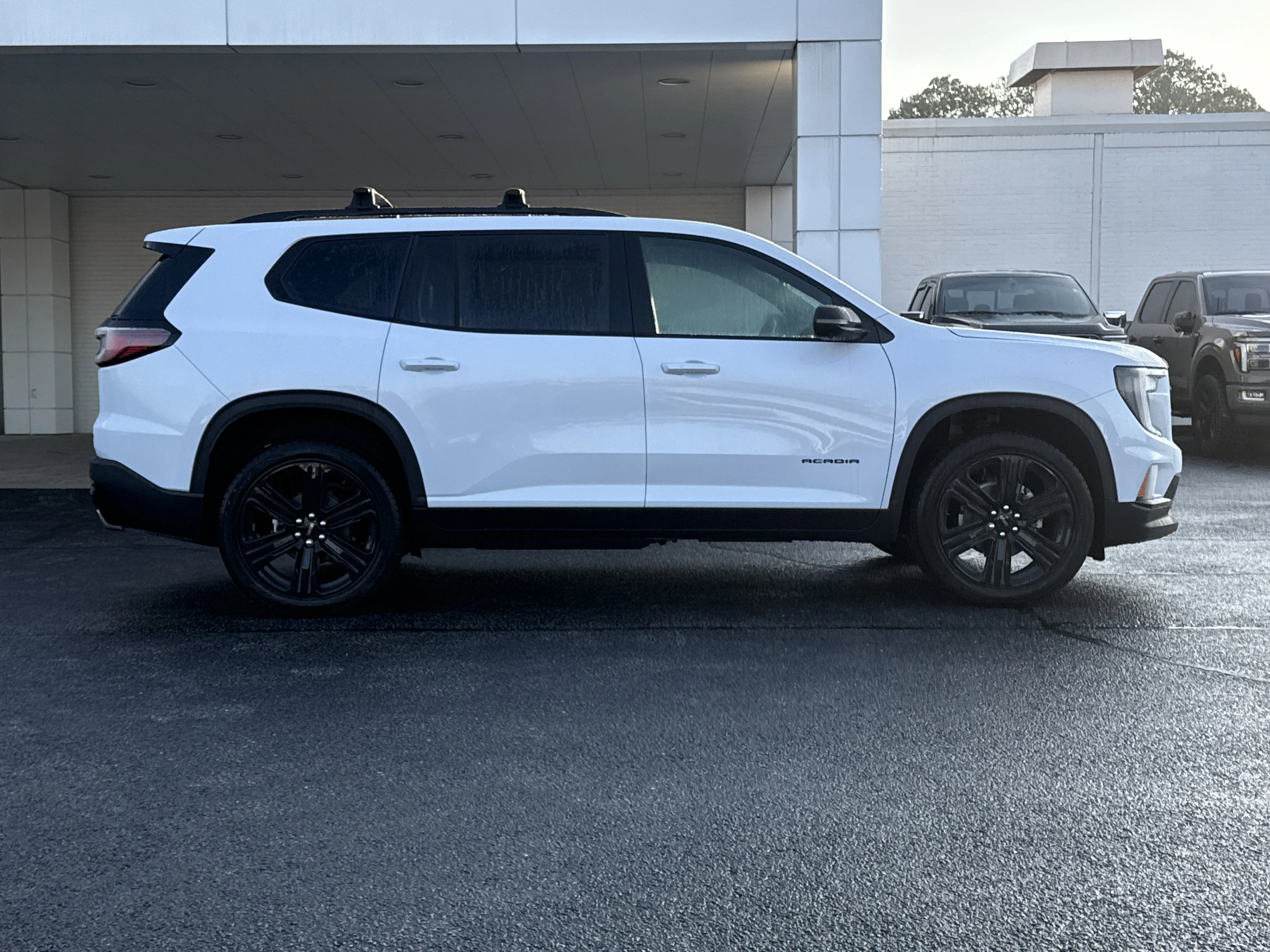 New 2026 Glacier White Tricoat GMC AWD Elevation image 2