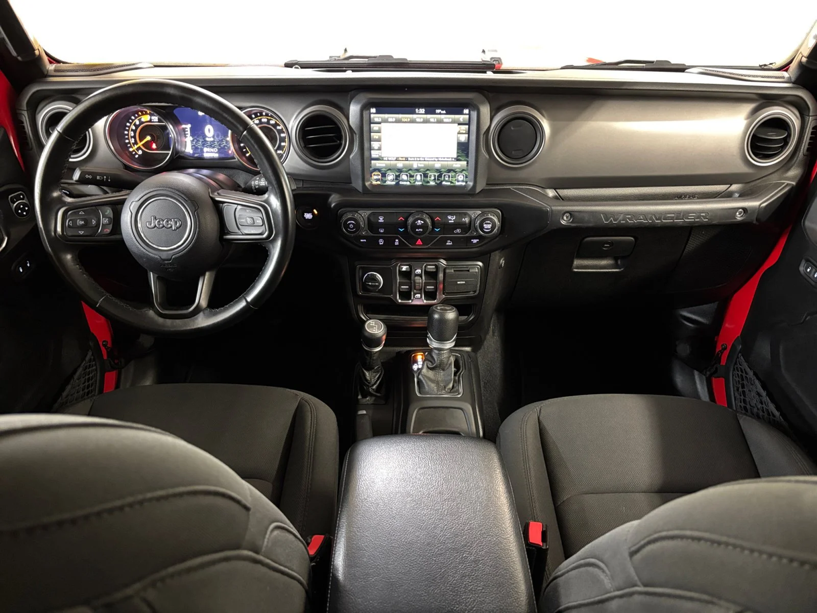 Used 2021 Firecracker Red C/C Jeep Unlimited Sport image 12