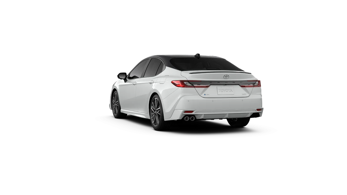 New 2027 Wind Chill Pearl with Midnight Black Metallic roof Toyota XSE image 7