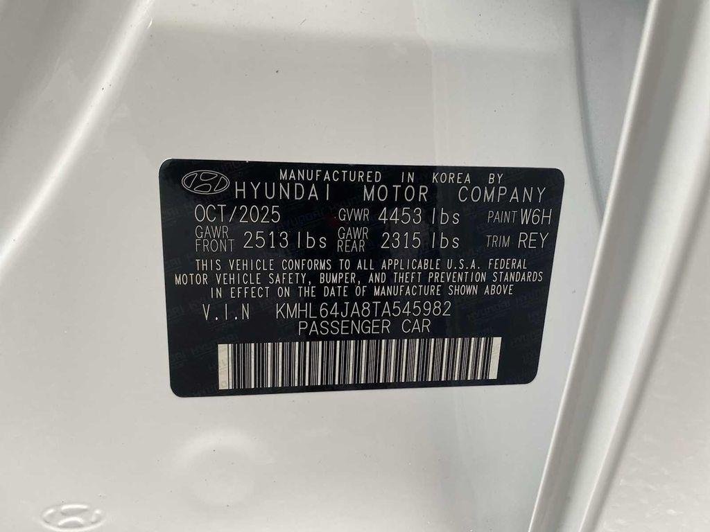 New 2026 White Hyundai SEL Sport image 33