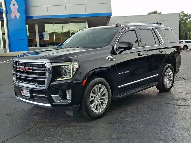 Used 2023 ONYX BLACK GMC SLT image 4