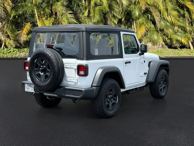 New 2026 Bright White Clear-Coat Exterior Paint Jeep Sport image 5