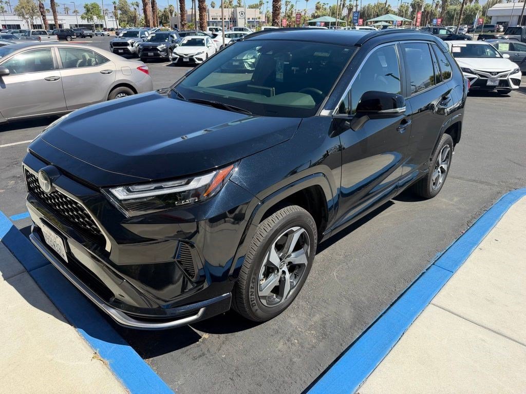 Certified Used 2024 Midnight Black Metallic Toyota SE image 1