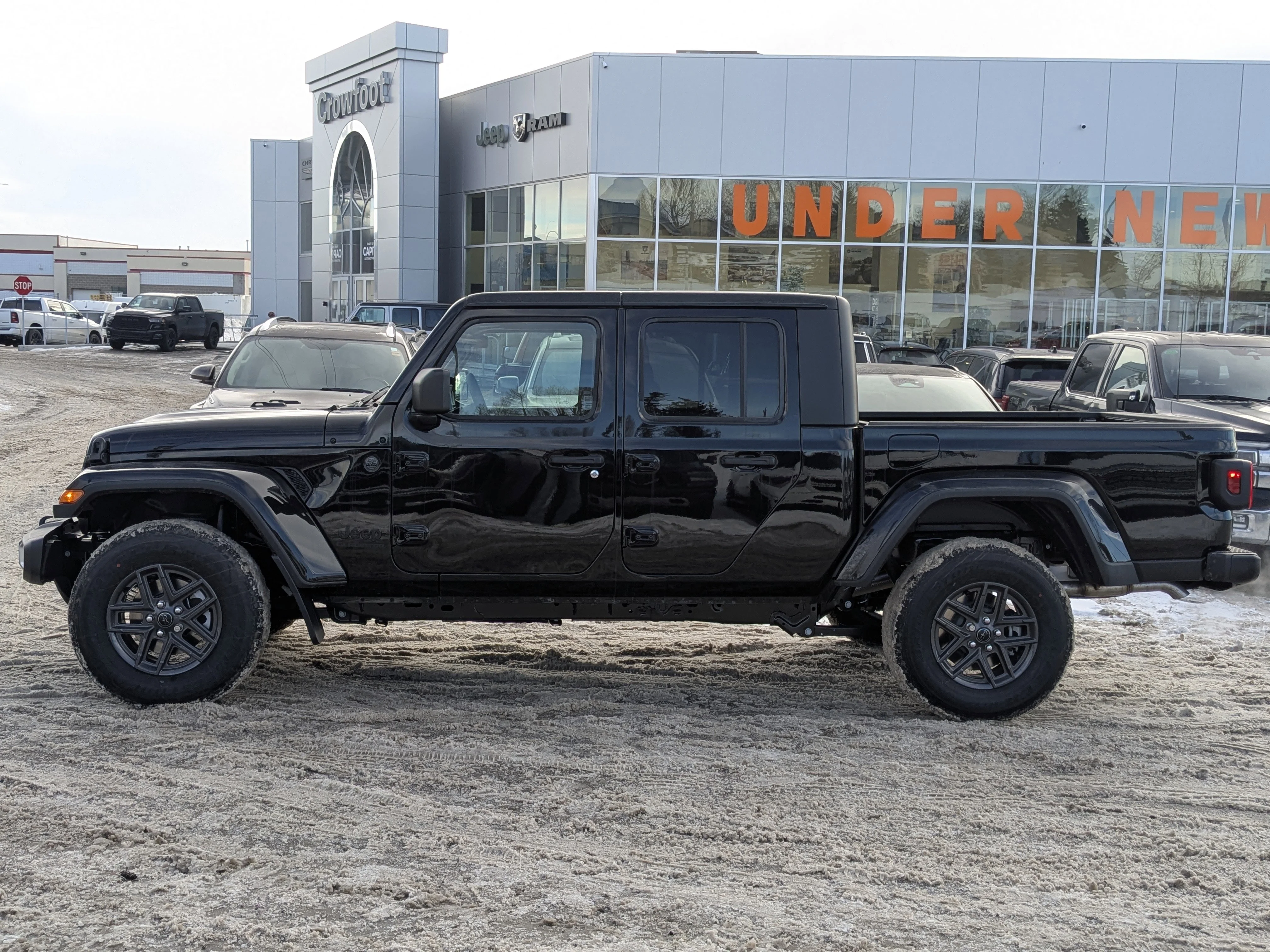 New 2026 Black Jeep Sport S - 12.3 Display - Freedom 3 piece HT - Shift on the Fly 4x4 & Tons More! image 5