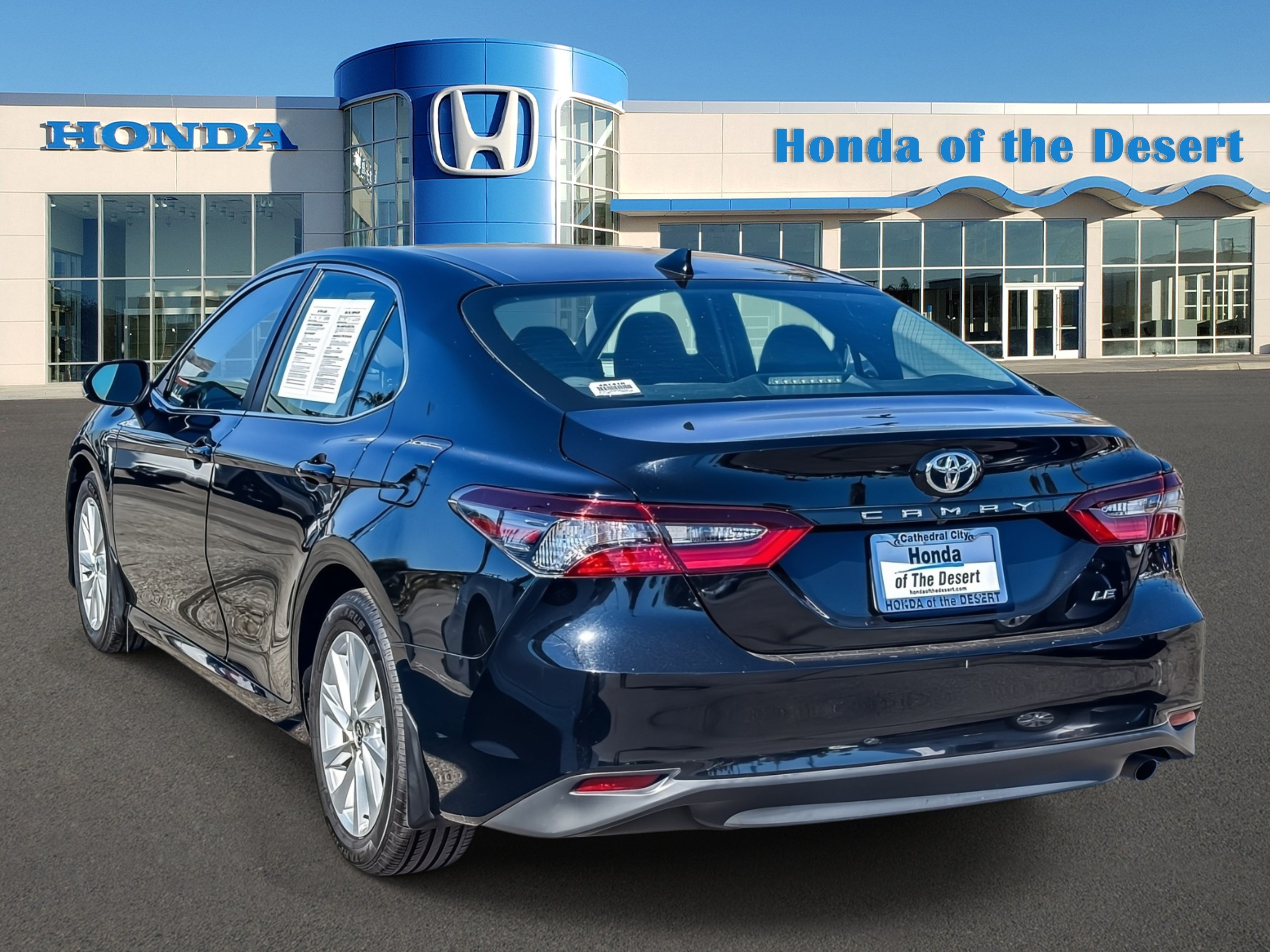 Certified Used 2024 Midnight Black Metallic Toyota LE image 4