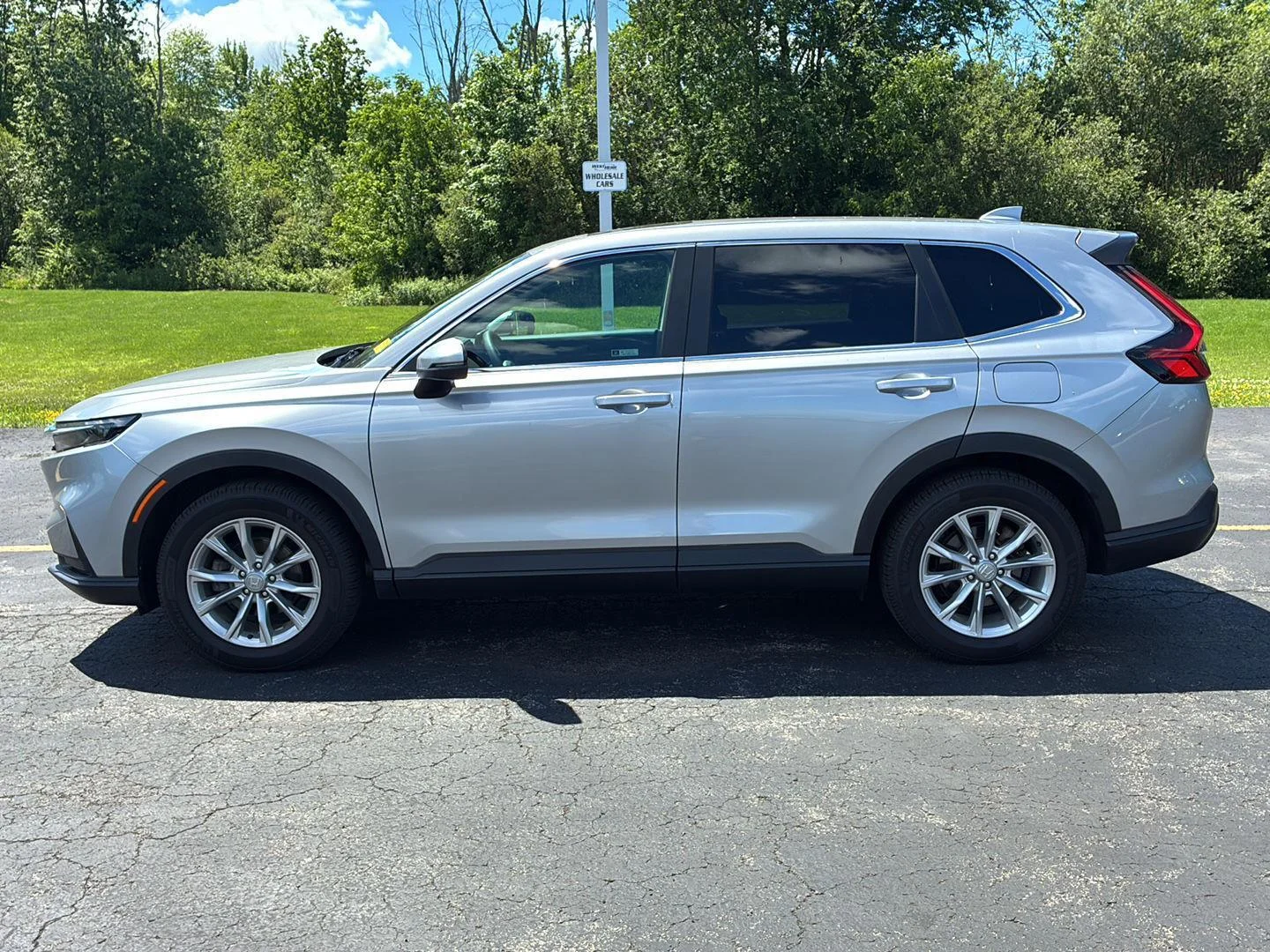 Used 2024 Lunar Silver Metallic Honda EX image 12