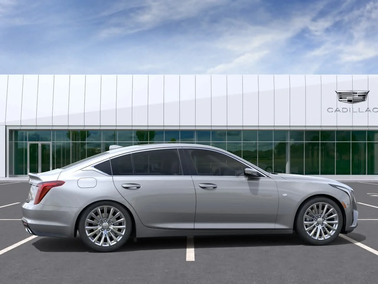 New 2026 Argent Silver Metallic Cadillac Premium Luxury image 5