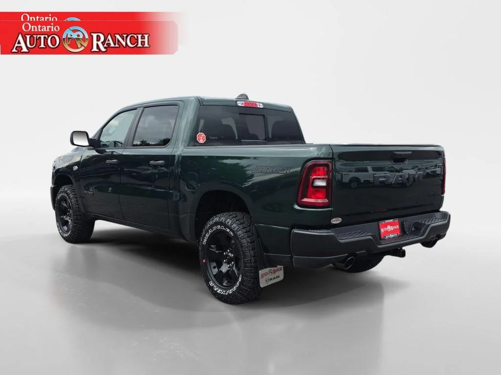 New 2026 Serrano-Green Metallic Exterior Paint RAM Warlock image 3