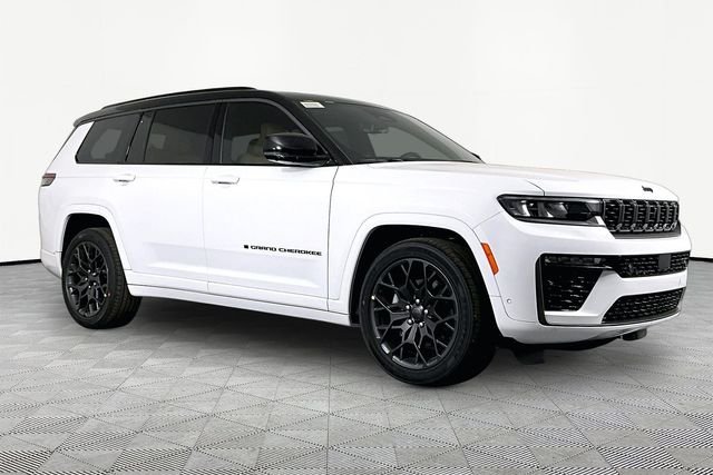 New 2026 Bright White Clear-Coat Exterior Paint Jeep Summit image 3