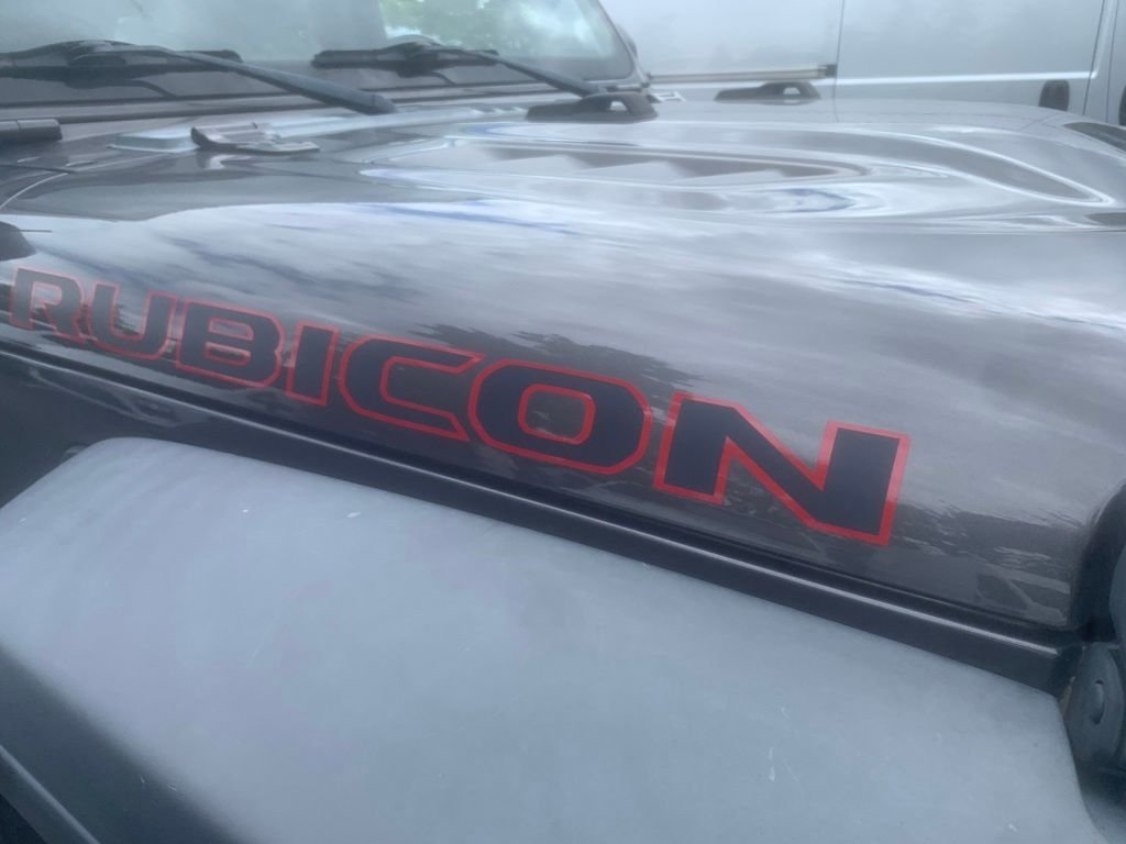 Used 2019 Granite Crystal Metallic Clearcoat Jeep Unlimited Rubicon image 8