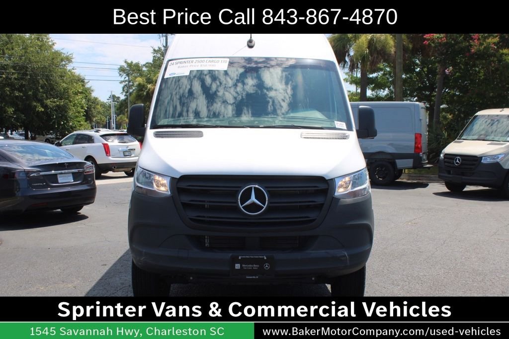 Used 2024 Arctic White Mercedes-Benz 170" All Wheel Drive image 2