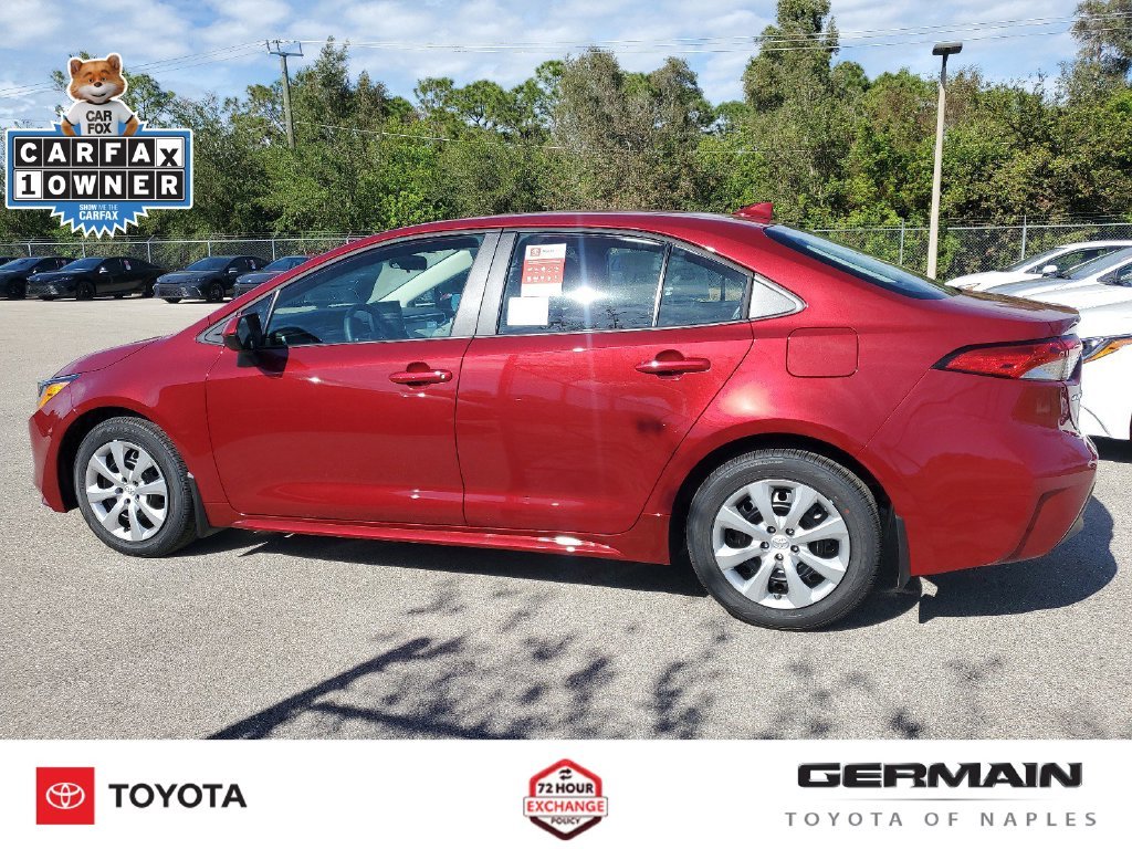 Certified Used 2025 Red Toyota LE image 12