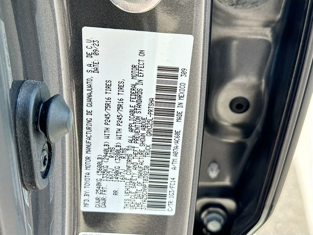 Used 2023 Gray Toyota SR5 image 6