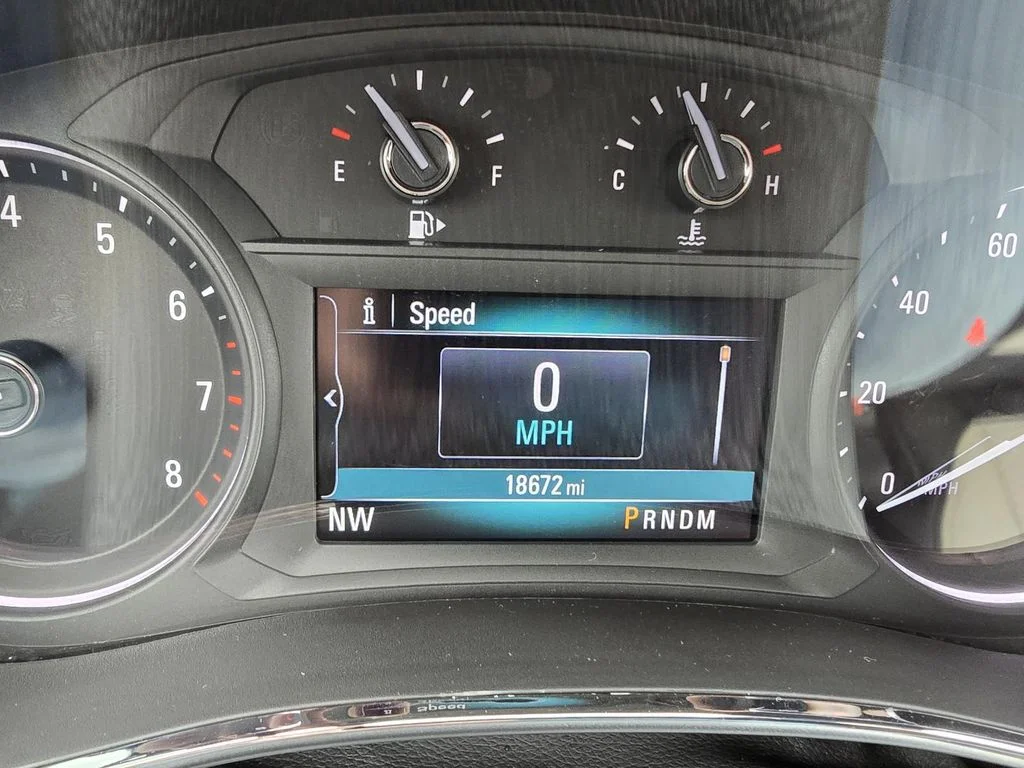 Used 2018 Includes (CM5) Black Carbon Metallic lower exterior accent color, Paint code W700S. Buick Preferred image 13
