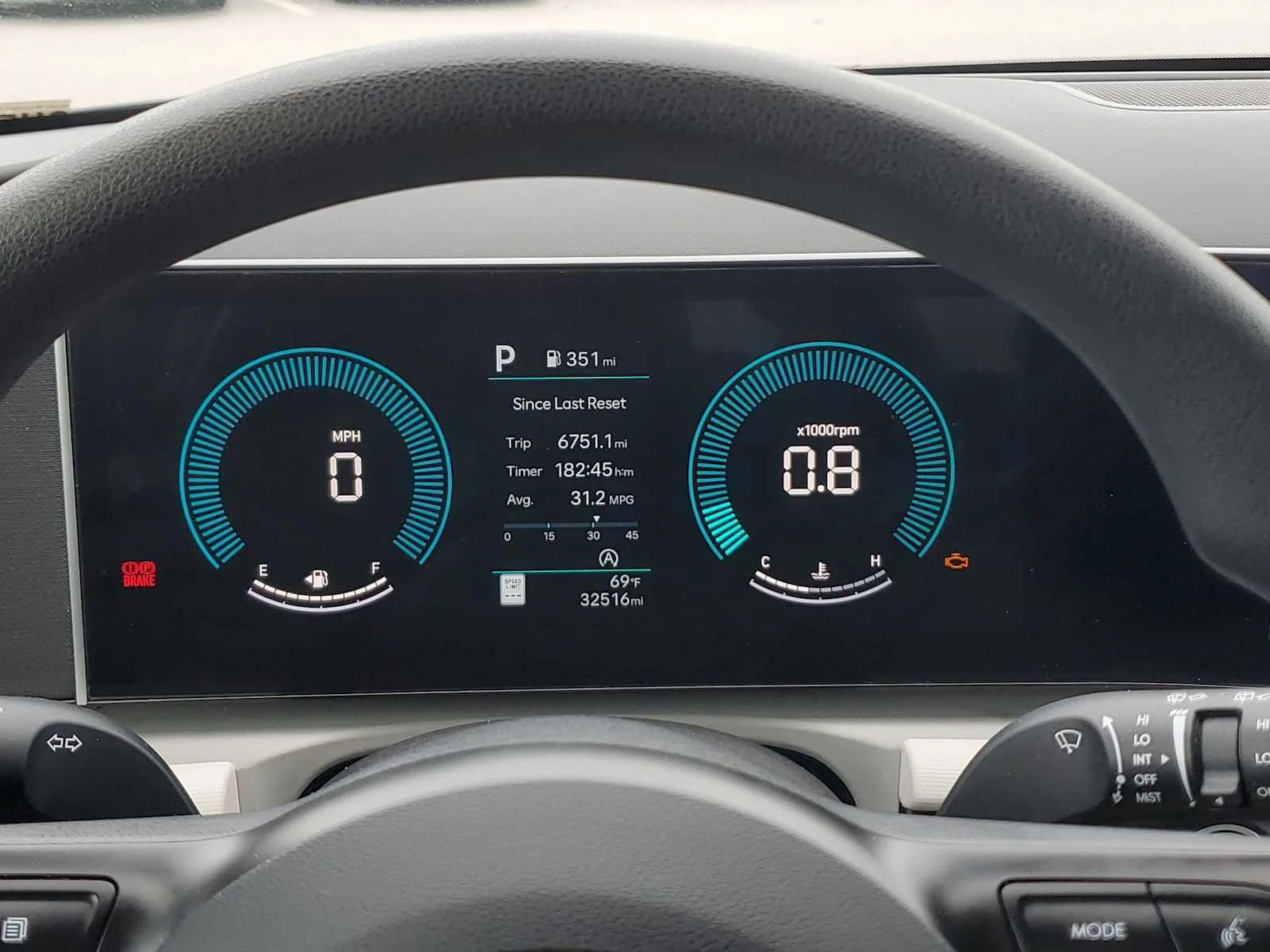 Used 2025 Atlantis Blue Hyundai SEL image 23