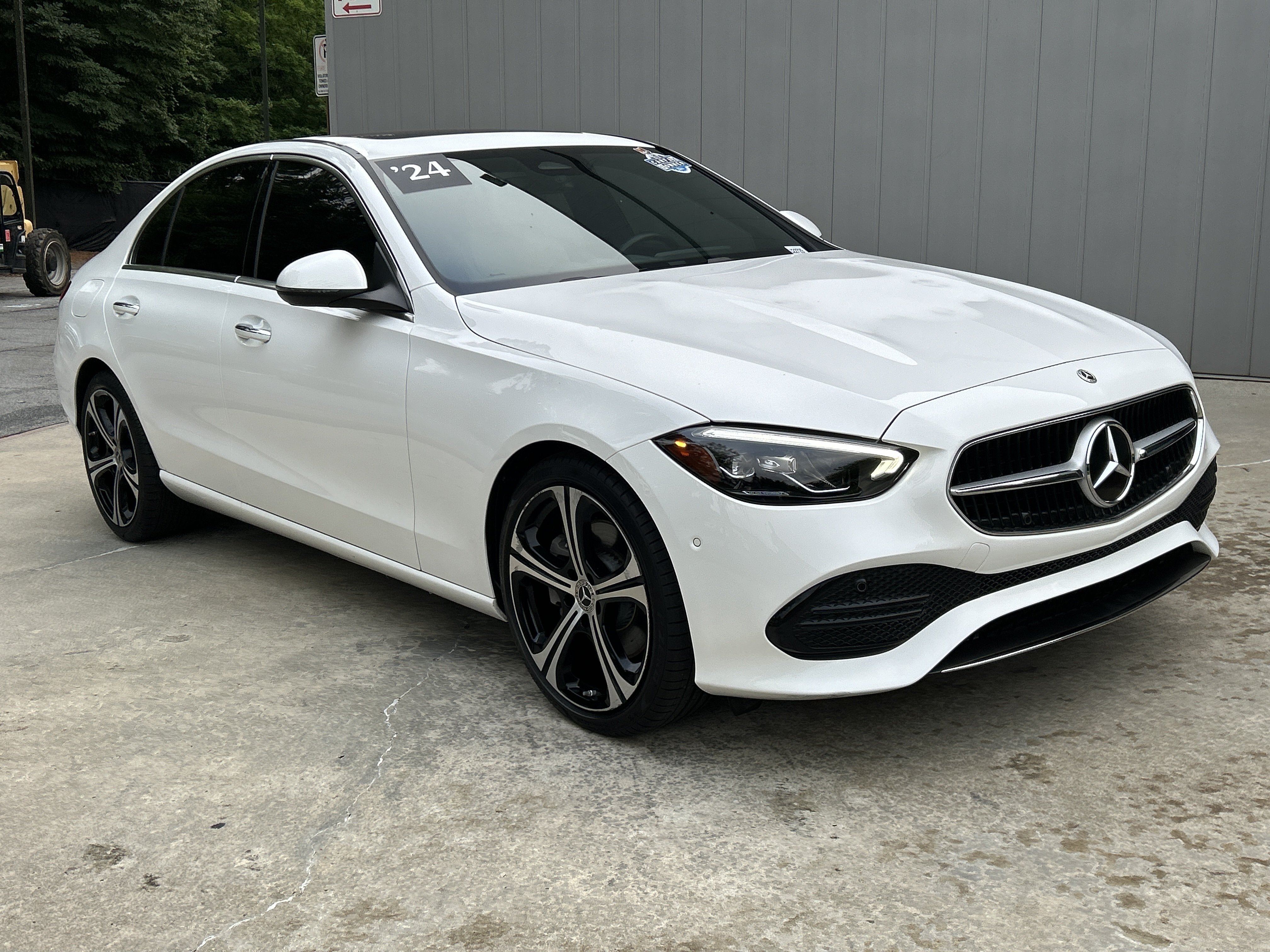 Certified Used 2024 Polar White Mercedes-Benz C 300 Sedan image 4