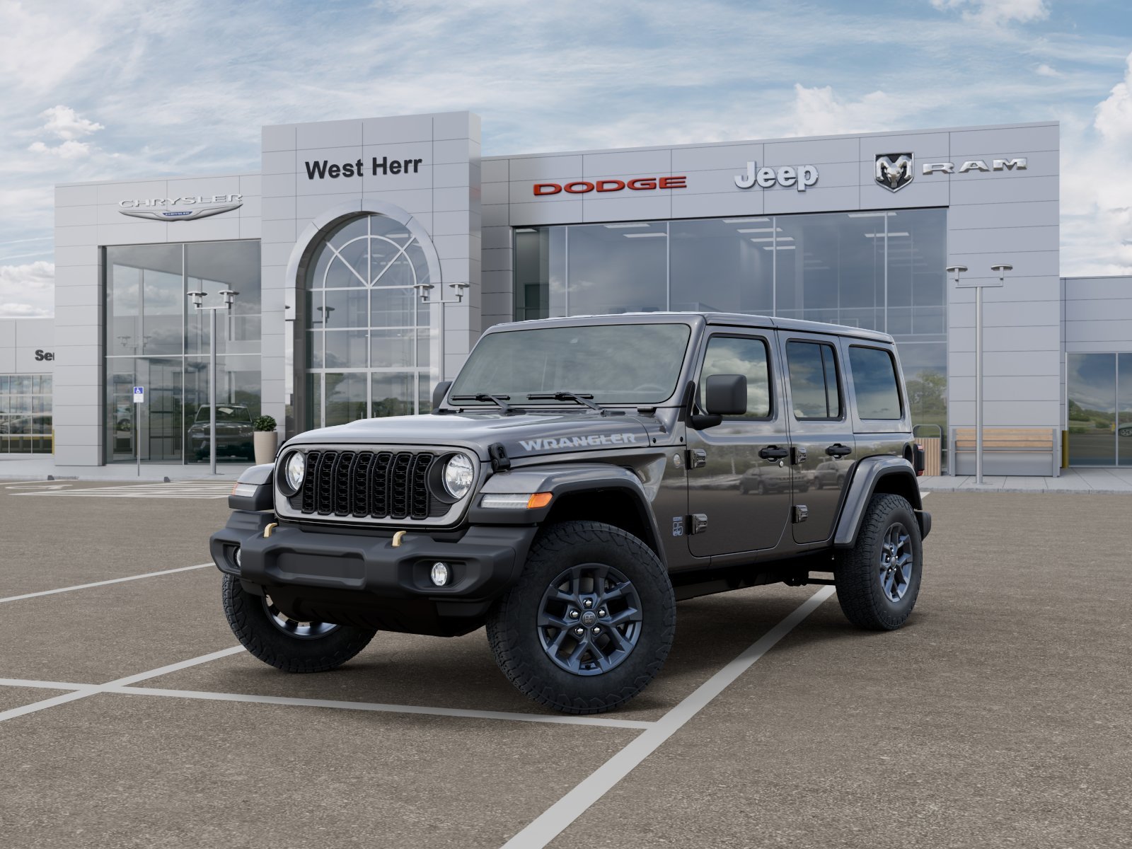 New 2026 Granite Crystal Metallic Clear-Coat Exterior Paint Jeep WRANGLER 4-DOOR 85TH ANNIVERSA image 27