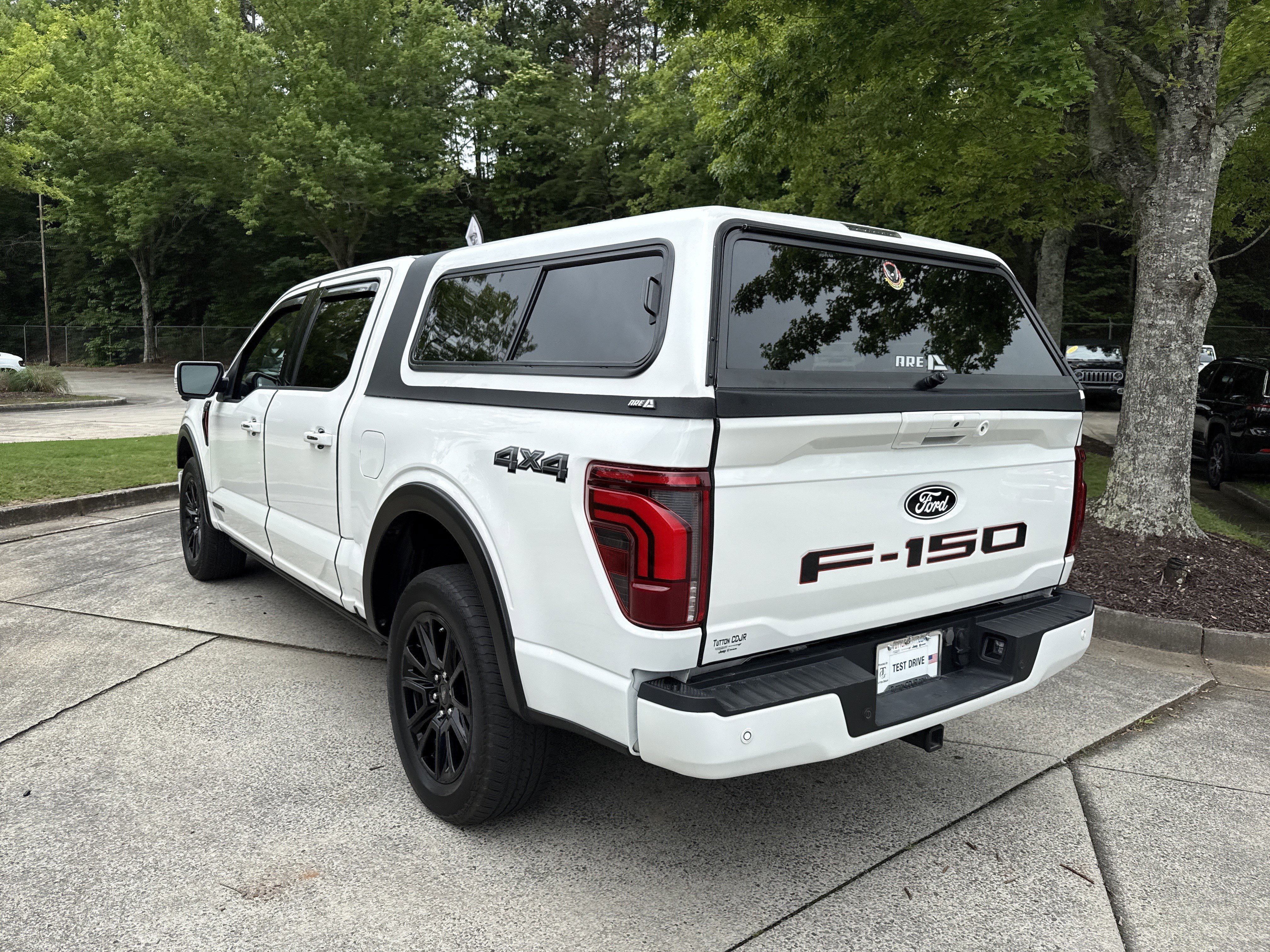 Used 2024 White Metallic Ford Platinum image 5