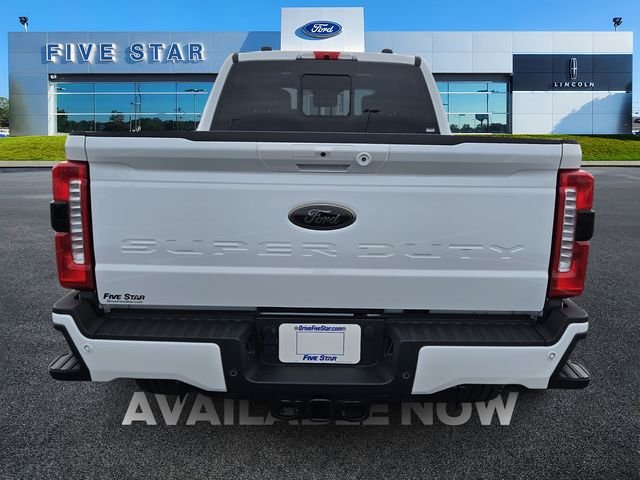 New 2026 Star White Metallic Tri-Coat Ford Lariat image 6
