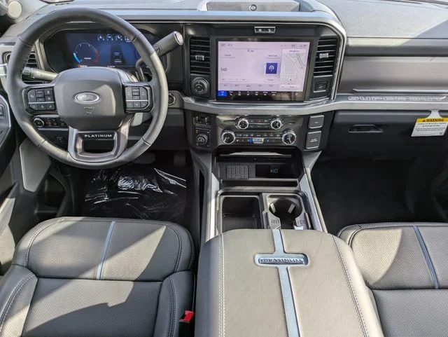 New 2026 Glacier Gray Metallic Tri-Coat Ford F-250® Platinum® image 15
