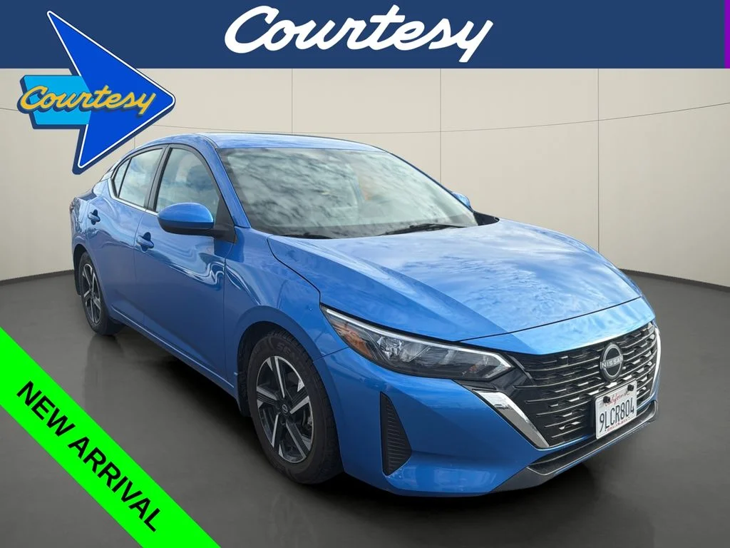 Used 2024 Blue Nissan SV image 1