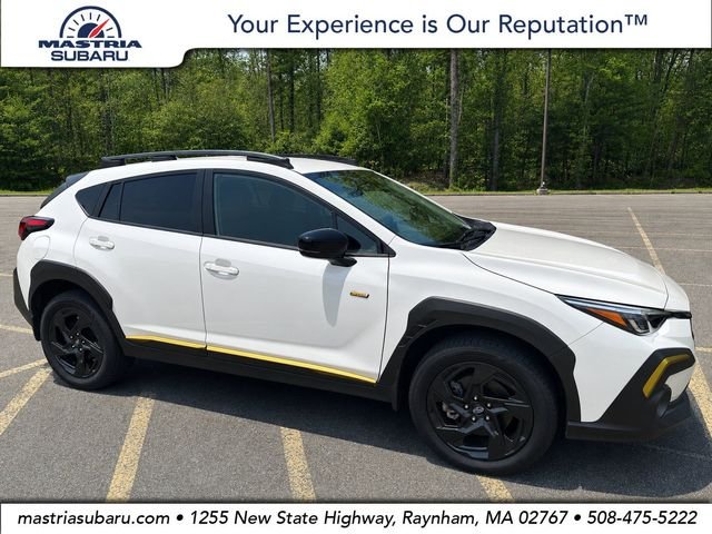 Used 2024 Crystal White Pearl Subaru Sport image 1