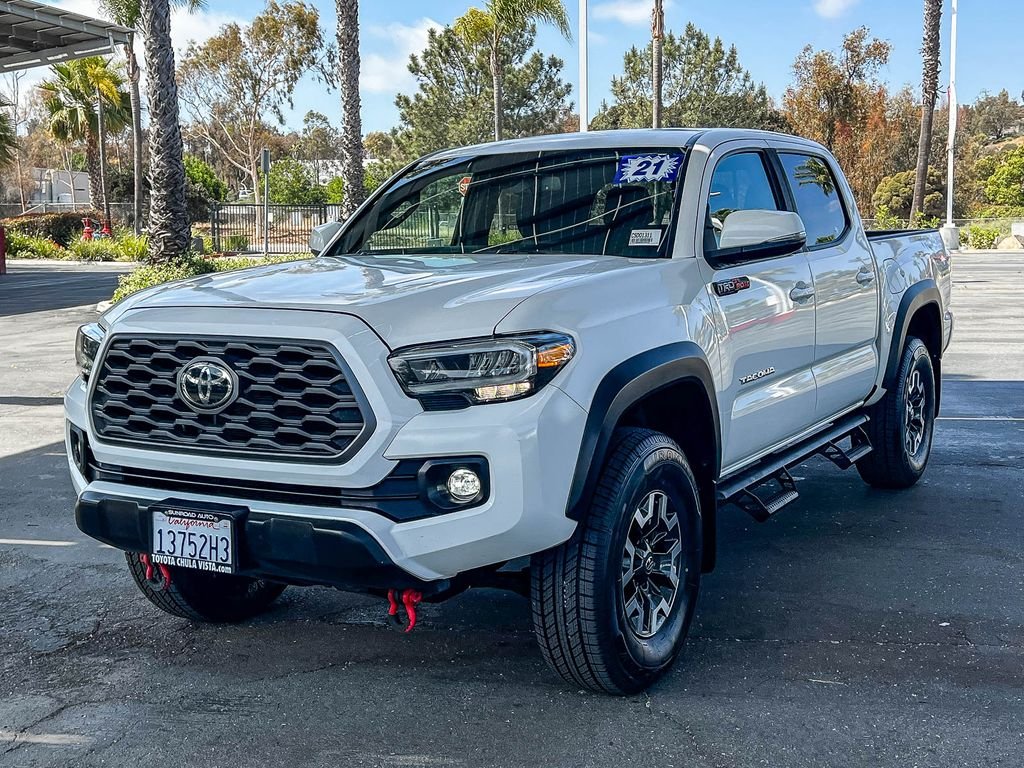Used 2021 White Toyota TRD Off-Road image 3