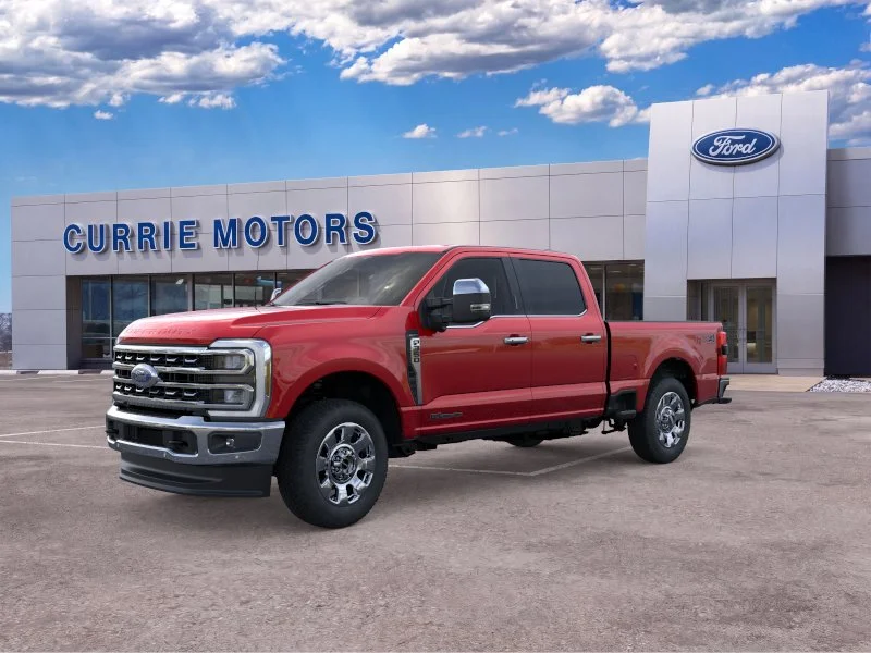 New 2026 Ruby Red Metallic Tinted Clearcoat Ford Lariat image 1