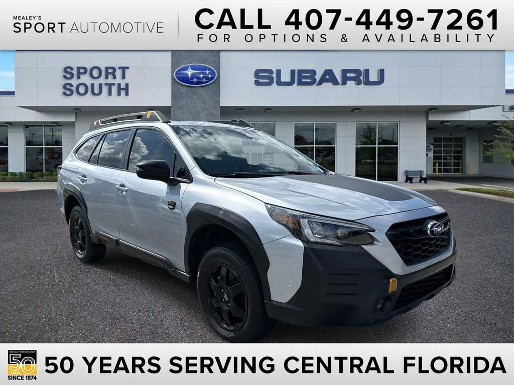 Used 2023 Silver Subaru Wilderness image 1