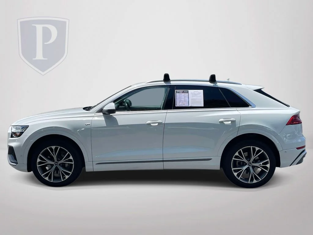 Used 2021 White Audi 55 Prestige image 5