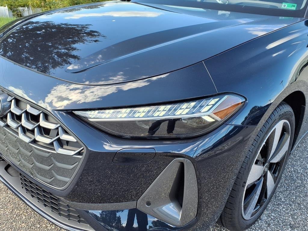 Used 2025 Firmament Blue Metallic Audi Premium Plus image 3