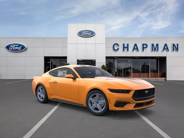 New 2026 Orange Fury Metallic Tri-coat Ford EcoBoost® Premium Fastback image 7