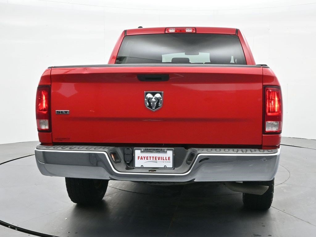 Used 2021 Flame Red Clearcoat Ram SLT image 6