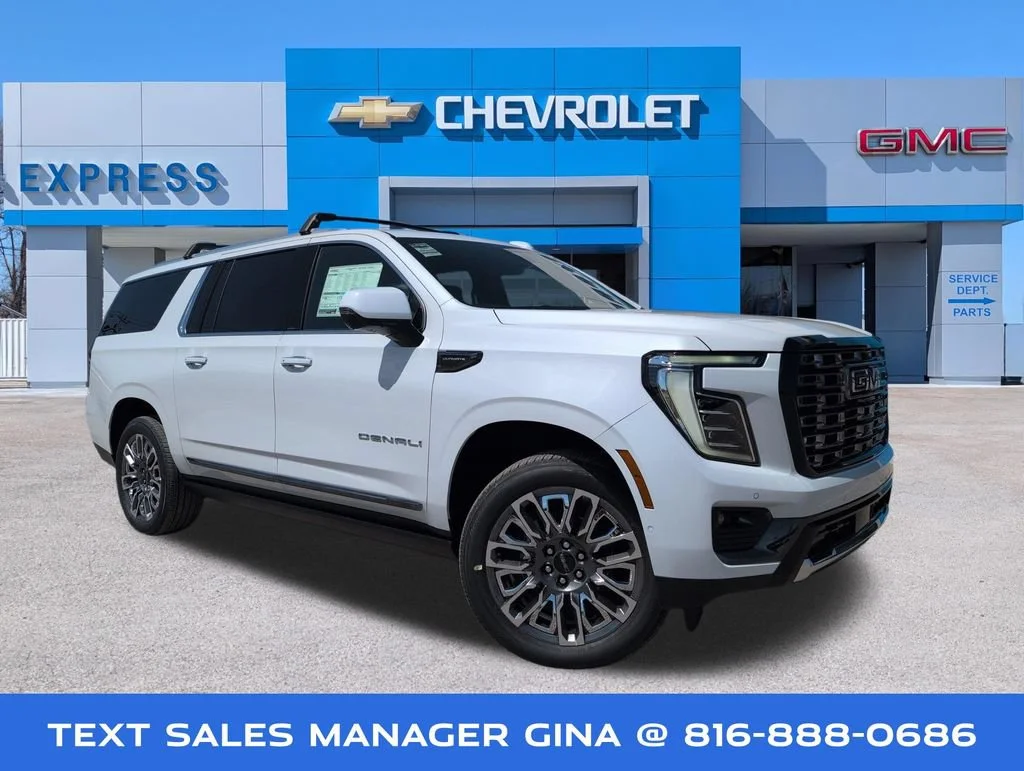 New 2026 Glacier White Tricoat GMC Denali Ultimate image 1