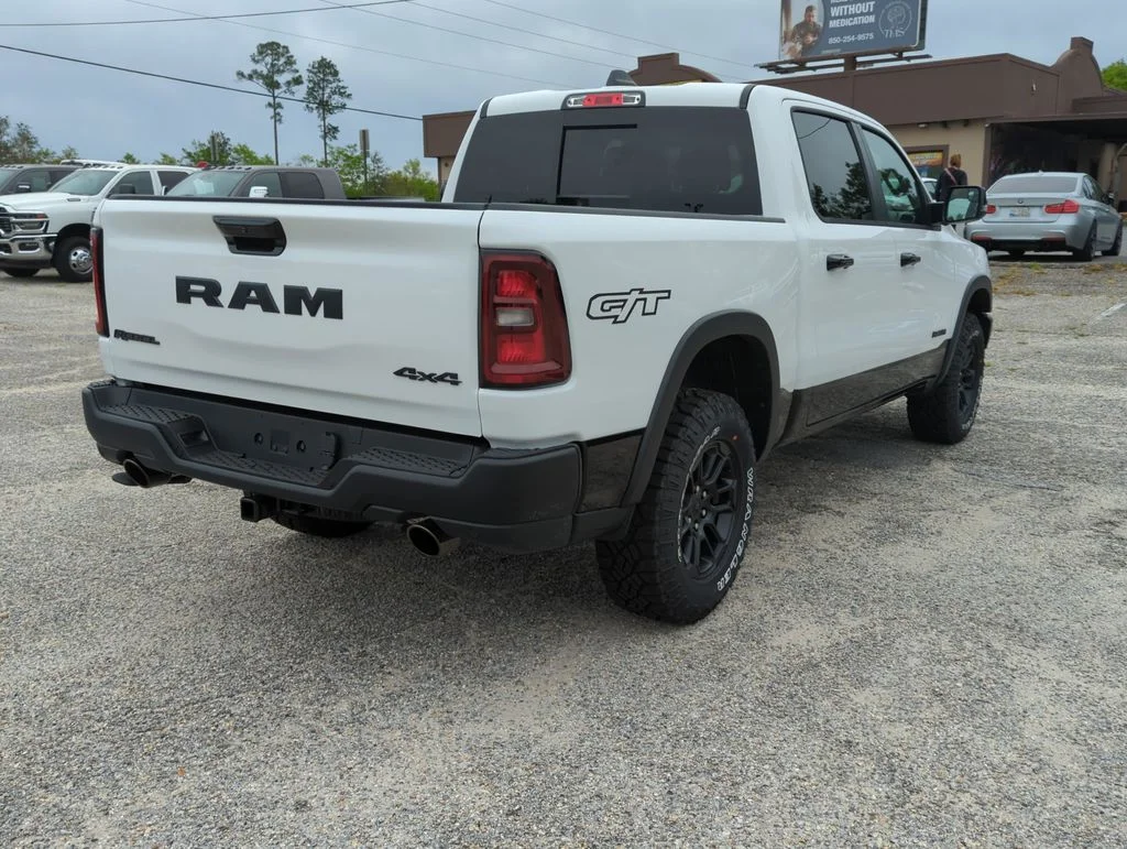 New 2026 Bright White Clear-Coat Exterior Paint RAM Rebel image 4