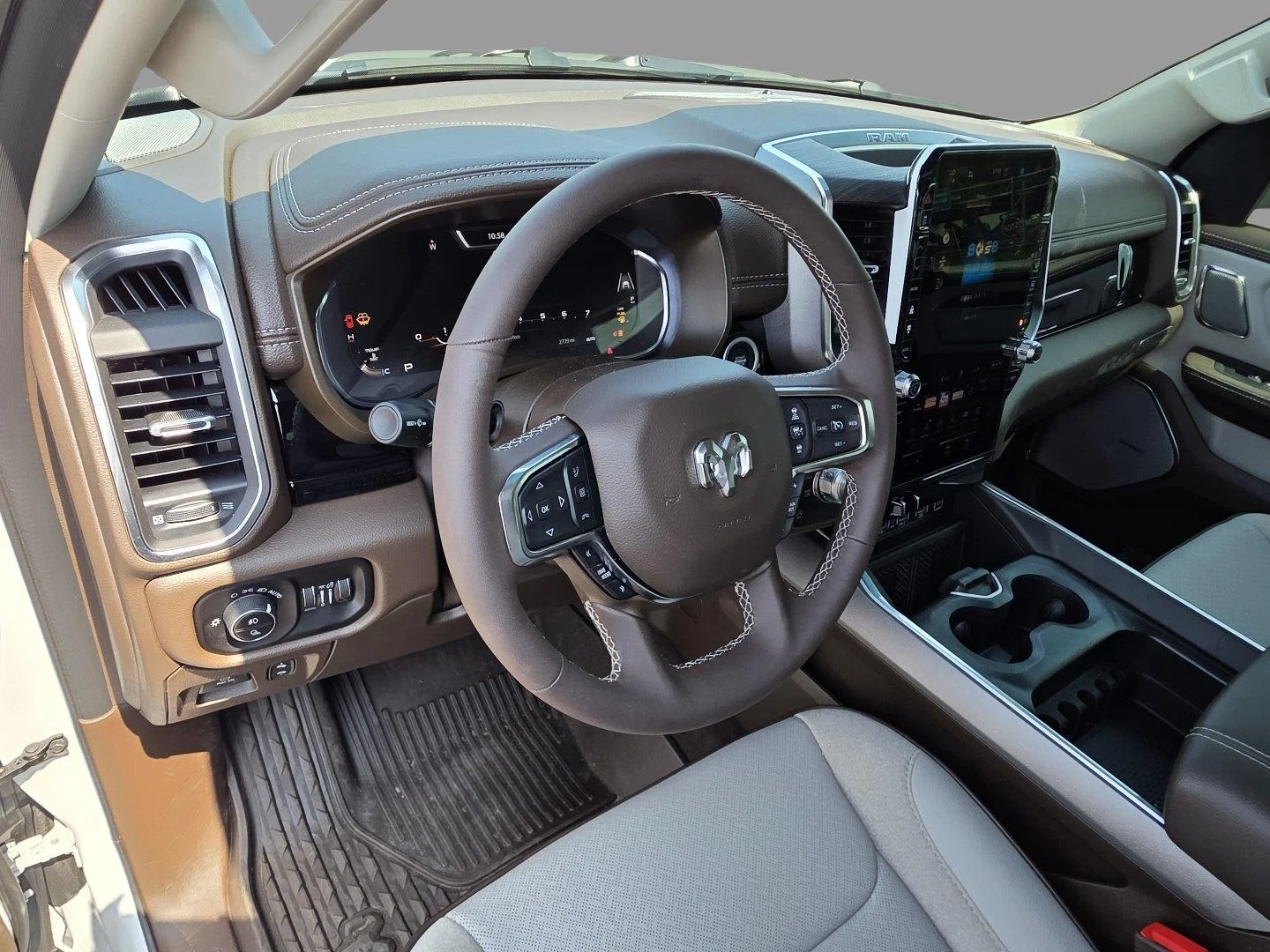 Used 2026 Bright White Clearcoat Ram Laramie image 11