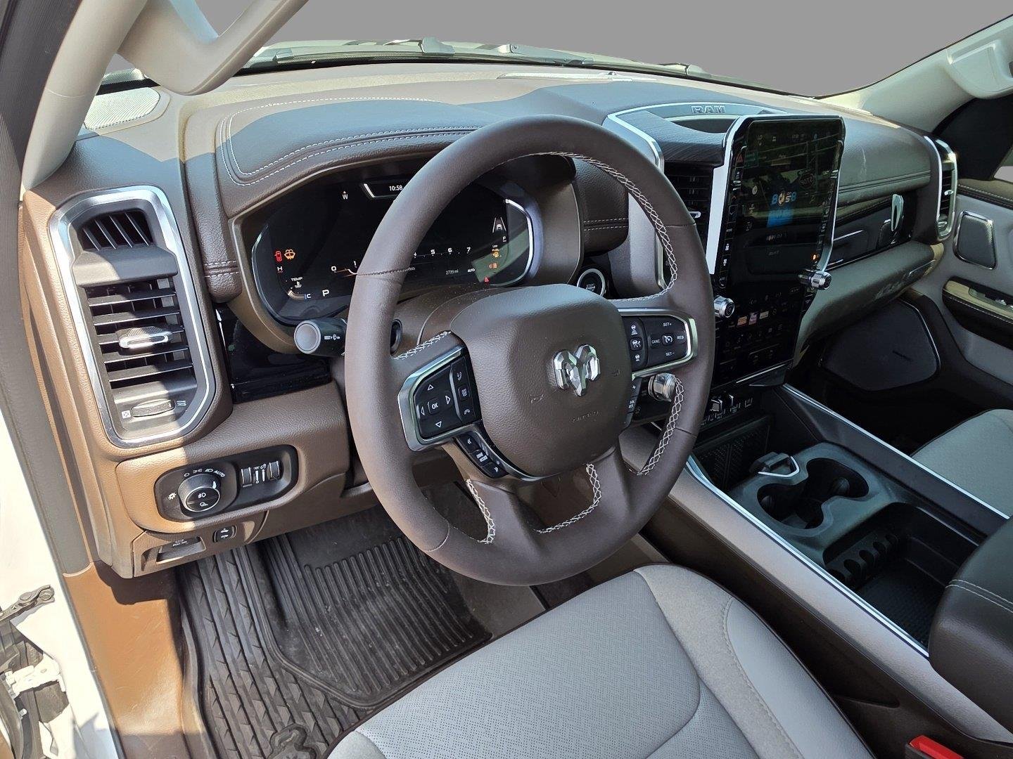 Used 2026 Bright White Clearcoat Ram Laramie image 11