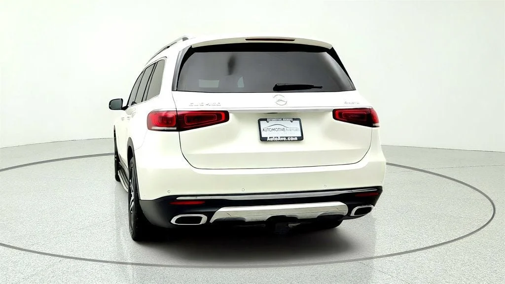 Used 2022 Polar White Mercedes-Benz GLS 450 4MATIC® SUV w/ Warmth & Comfort Pkg & Panorama Roof image 6