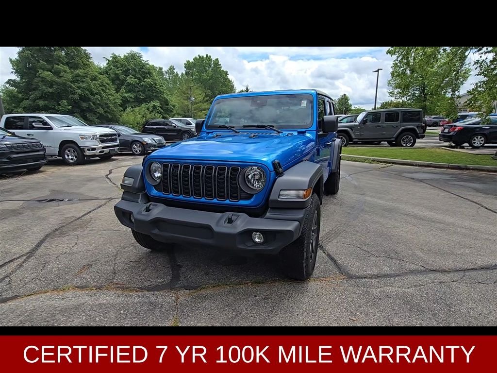 Used 2024 Blue Jeep Sport S image 3