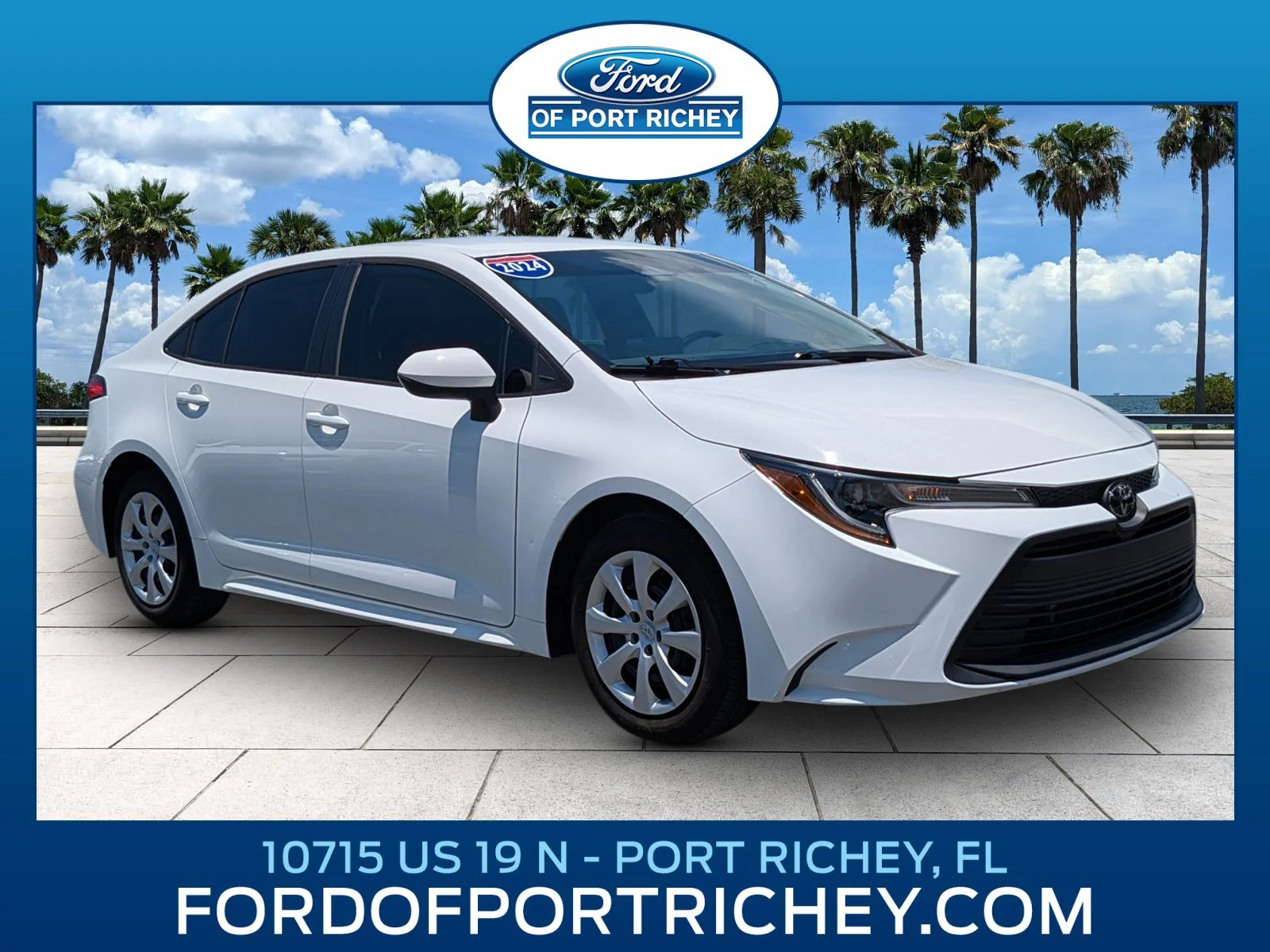 Used 2024 Ice Toyota LE image 1