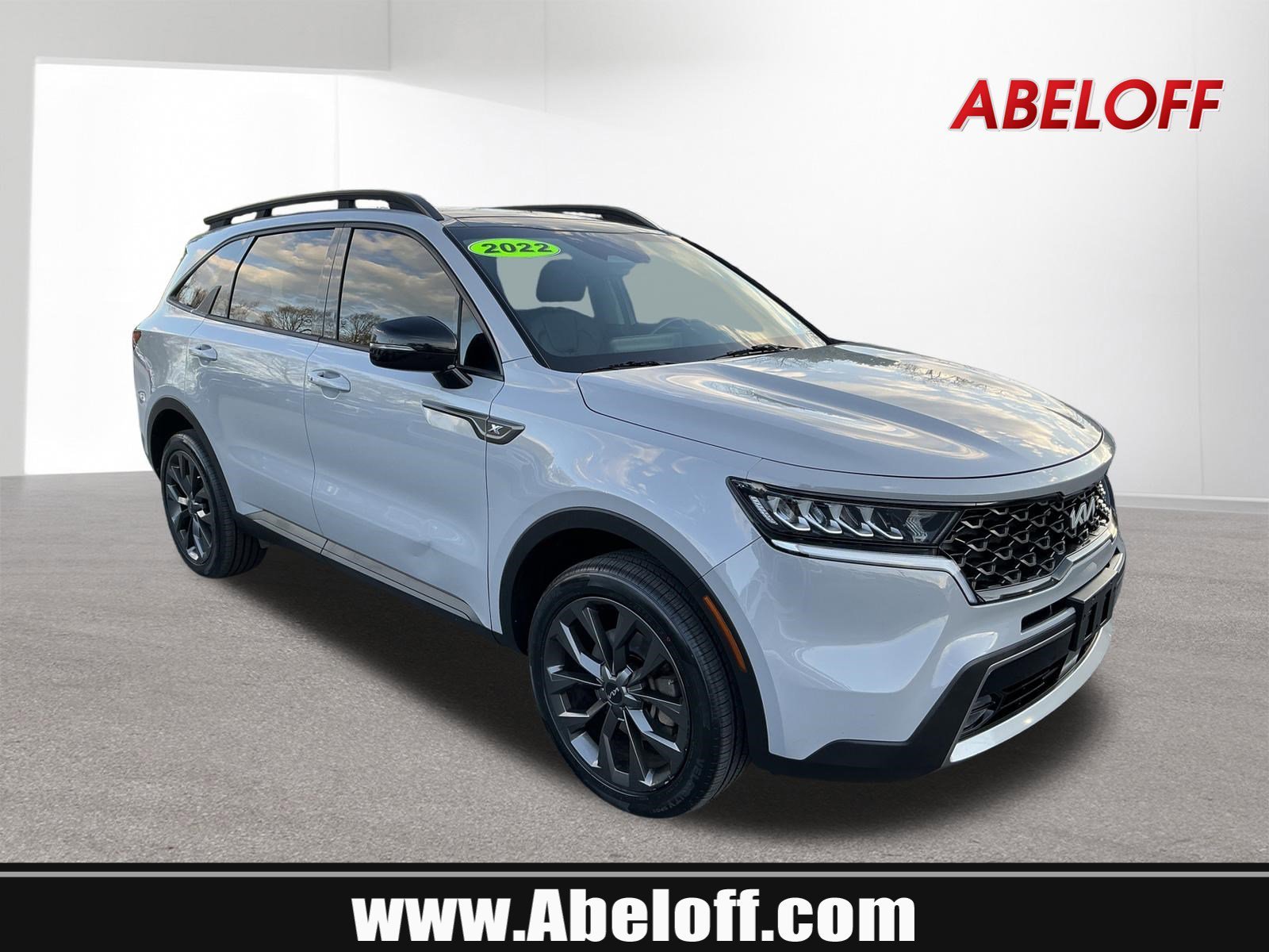 Used 2022 Wolf Gray Kia X-Line EX image 1