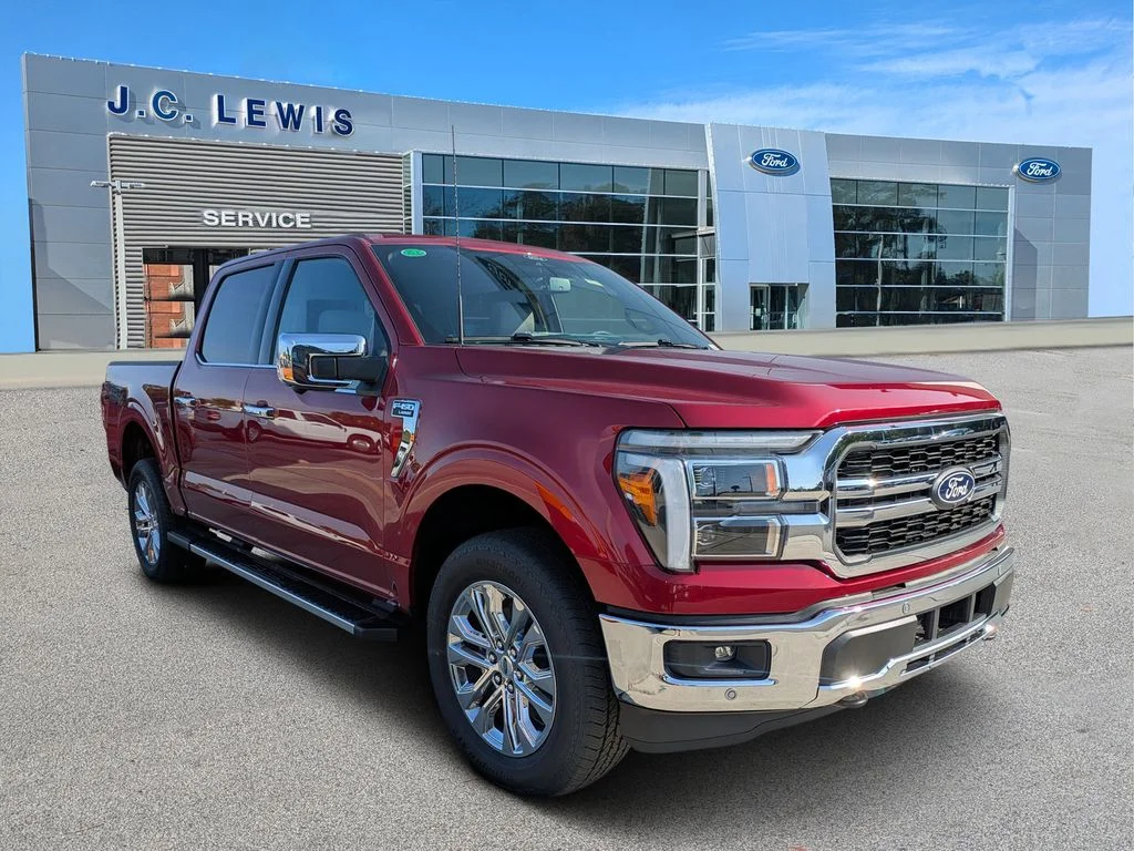New 2026 Ruby Red Metallic Tinted Clearcoat Ford Lariat image 1