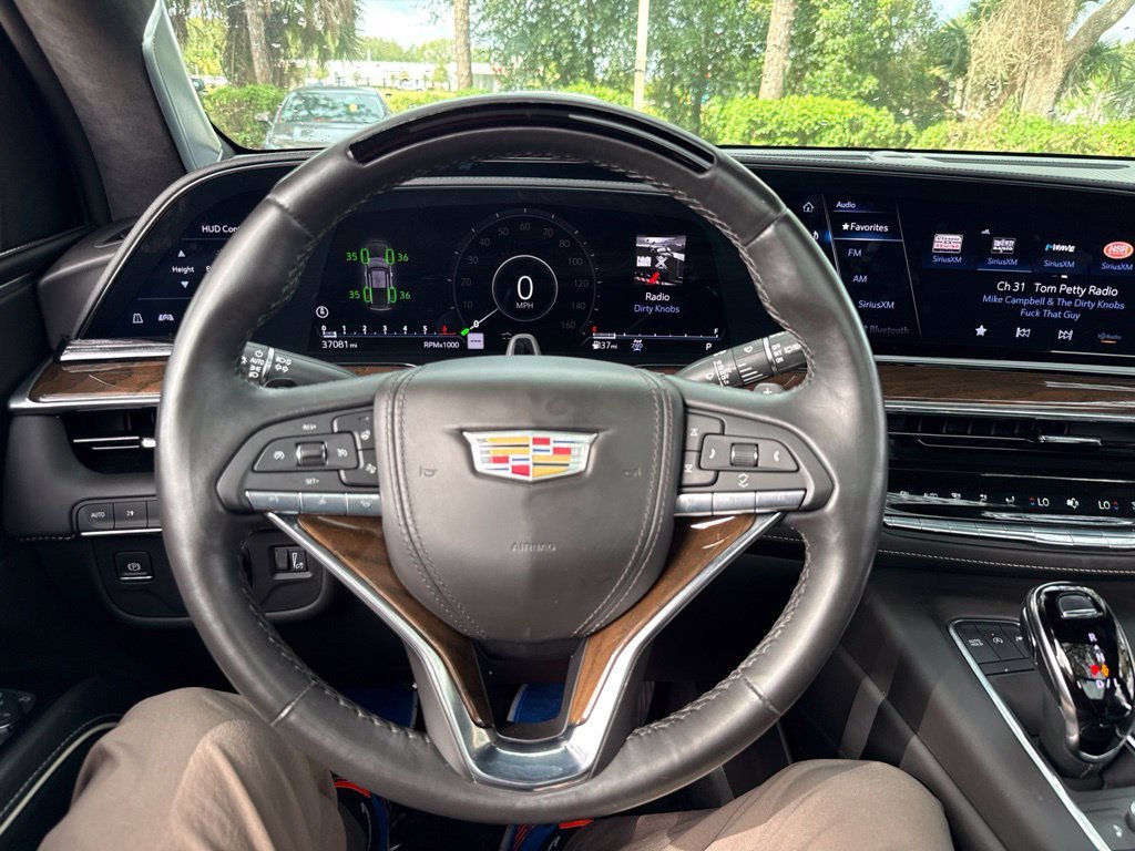 Used 2024 Galactic Gray Metallic Cadillac Sport Platinum image 31